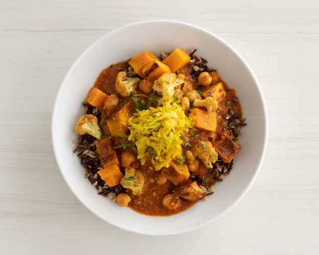 Masala Chickpea Curry Bowl