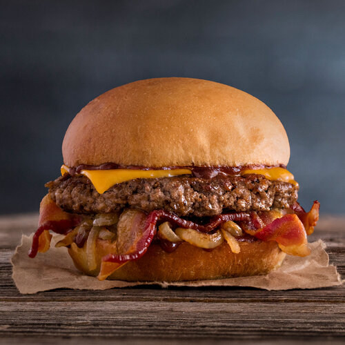 Cheddar Bacon BBQ Burger