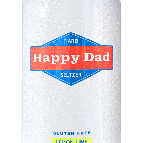 Happy Dad Lemon-Lime Seltzer