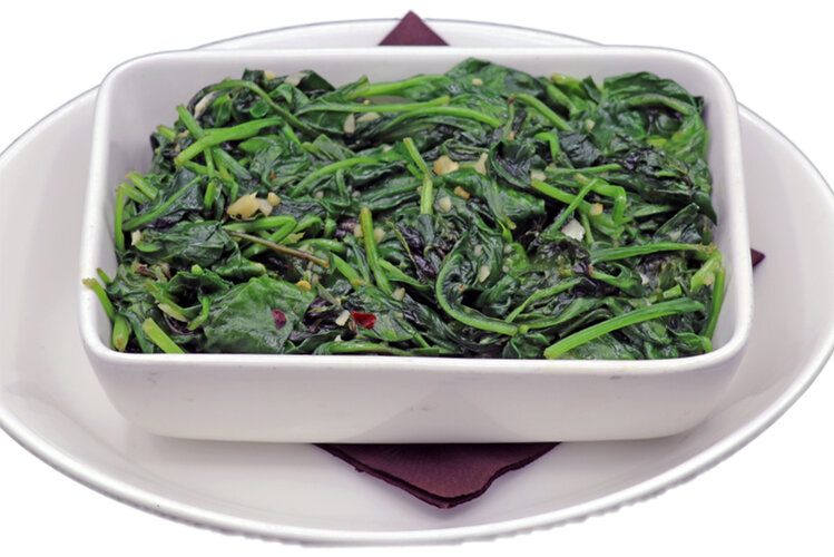 SAUTEED BABY SPINACH