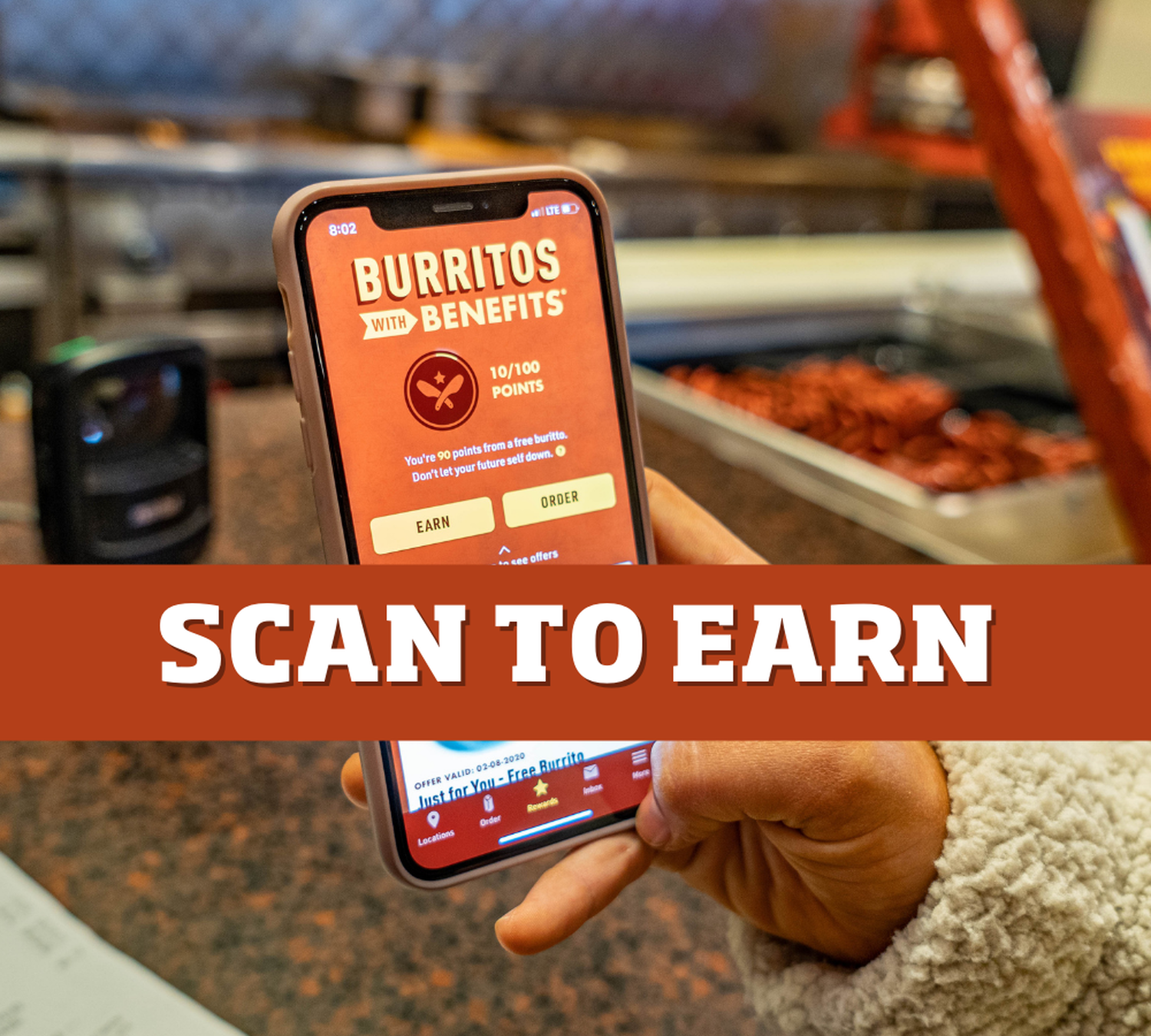scan to earn